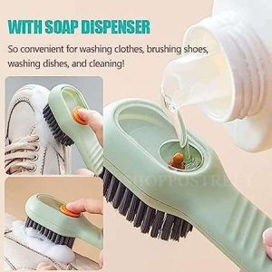 Effortlessly Clean Shoes and Clothes with Innovative Reusable Scrubber